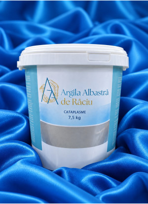 Pastă Argilă Albastră de Râciu 7,5 kg | Cataplasme